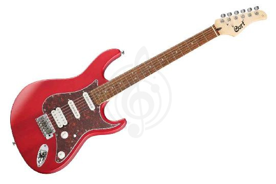 Электрогитара Stratocaster Cort G110-OPBC G Series - Электрогитара, красная, Cort G110-OPBC в магазине DominantaMusic - фото 1