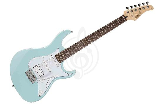 Электрогитара Stratocaster Cort G200-WBAG-SKB G Series - Электрогитара, голубая, с чехлом, Cort G200-WBAG-SKB в магазине DominantaMusic - фото 1