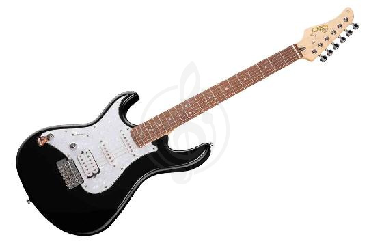 Электрогитара Stratocaster Cort G250-LH-WBAG-BLK G Series - Электрогитара леворукая, черная, с чехлом, Cort G250-LH-WBAG-BLK в магазине DominantaMusic - фото 1