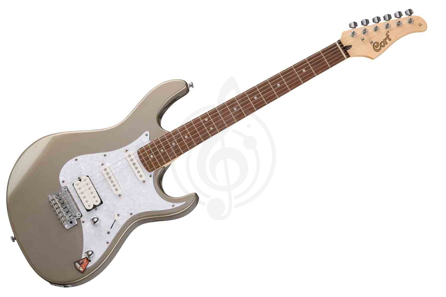 Электрогитара Stratocaster Cort G250-SVM G Series - Электрогитара, серебро, Cort G250-SVM в магазине DominantaMusic - фото 1