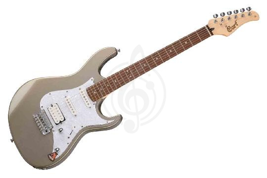 Электрогитара Stratocaster Cort G250-WBAG-SVM G Series - Электрогитара, серебро, с чехлом, Cort G250-WBAG-SVM в магазине DominantaMusic - фото 1