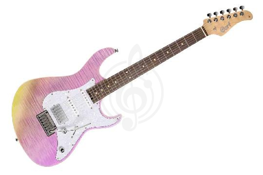 Электрогитара Stratocaster Cort G280-Select-WBAG-TCP G Series - Электрогитара, фиолетовый хамелеон, с чехлом, Cort G280-Select-WBAG-TCP в магазине DominantaMusic - фото 1