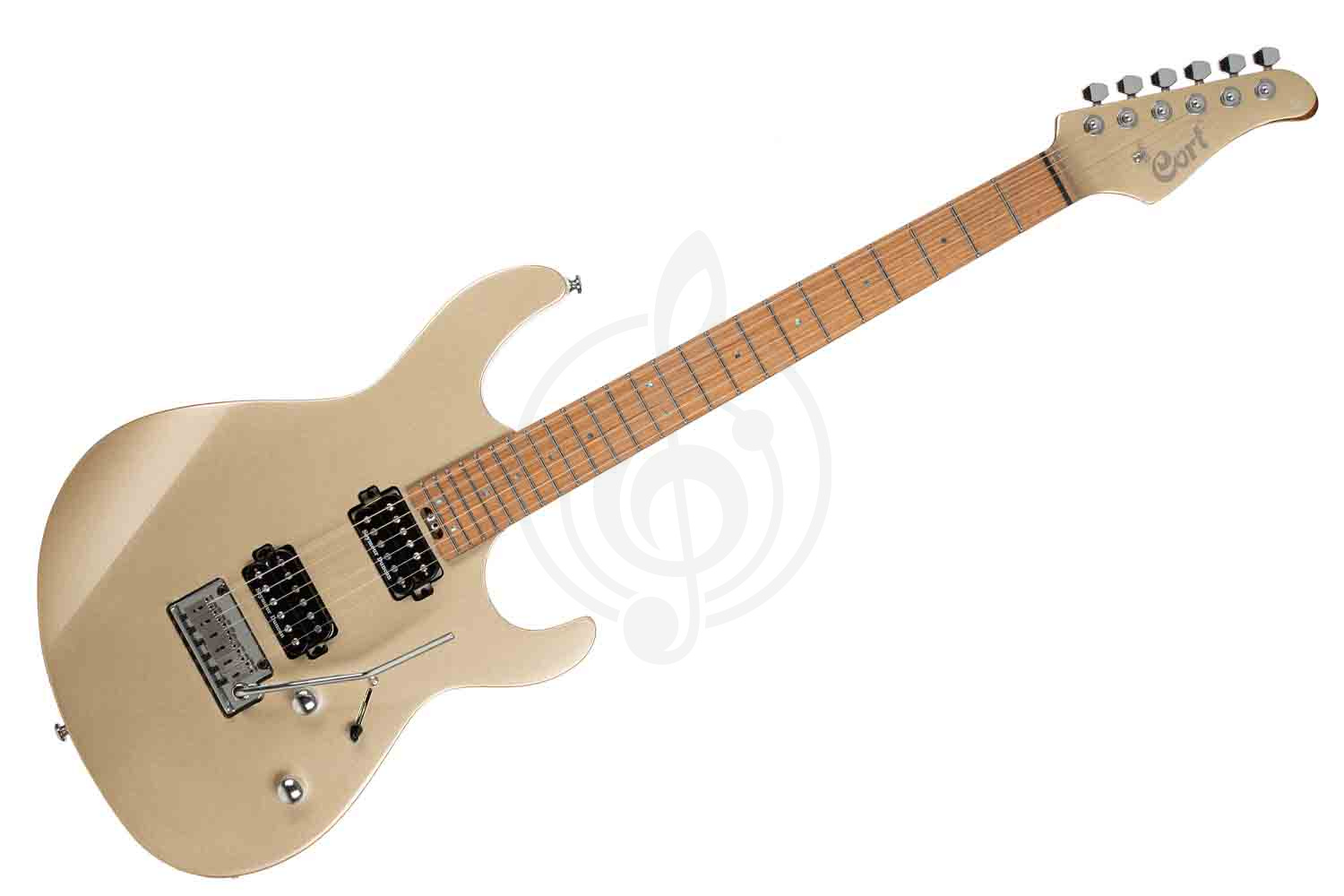 Электрогитара Stratocaster Cort G300-PRO-WBAG-MGD G Series - Электрогитара, золотистая, с чехлом, Cort G300-PRO-WBAG-MGD в магазине DominantaMusic - фото 1