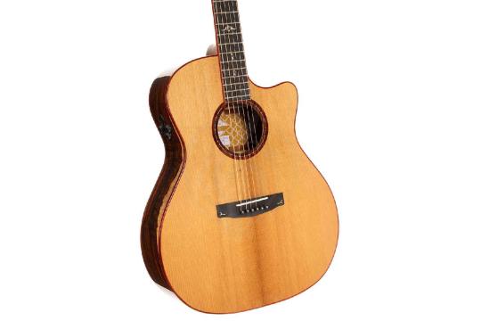 Электроакустическая гитара Cort Gold-A10-Cocobolo-WCASE-NAT Gold Series - Электроакустическая гитара, Cort Gold-A10-Cocobolo-WCASE-NAT Gold Series в магазине Доминанта мьюзик - фото 2