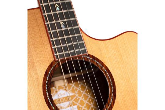 Электроакустическая гитара Cort Gold-A10-Cocobolo-WCASE-NAT Gold Series - Электроакустическая гитара, Cort Gold-A10-Cocobolo-WCASE-NAT Gold Series в магазине Доминанта мьюзик - фото 8