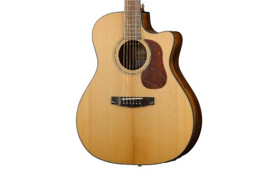 Электроакустическая гитара Cort Gold-A6-Bocote-WCASE-NAT Gold Series - Электроакустическая гитара, Cort Gold-A6-Bocote-WCASE-NAT Gold Series в магазине Доминанта мьюзик - фото 2