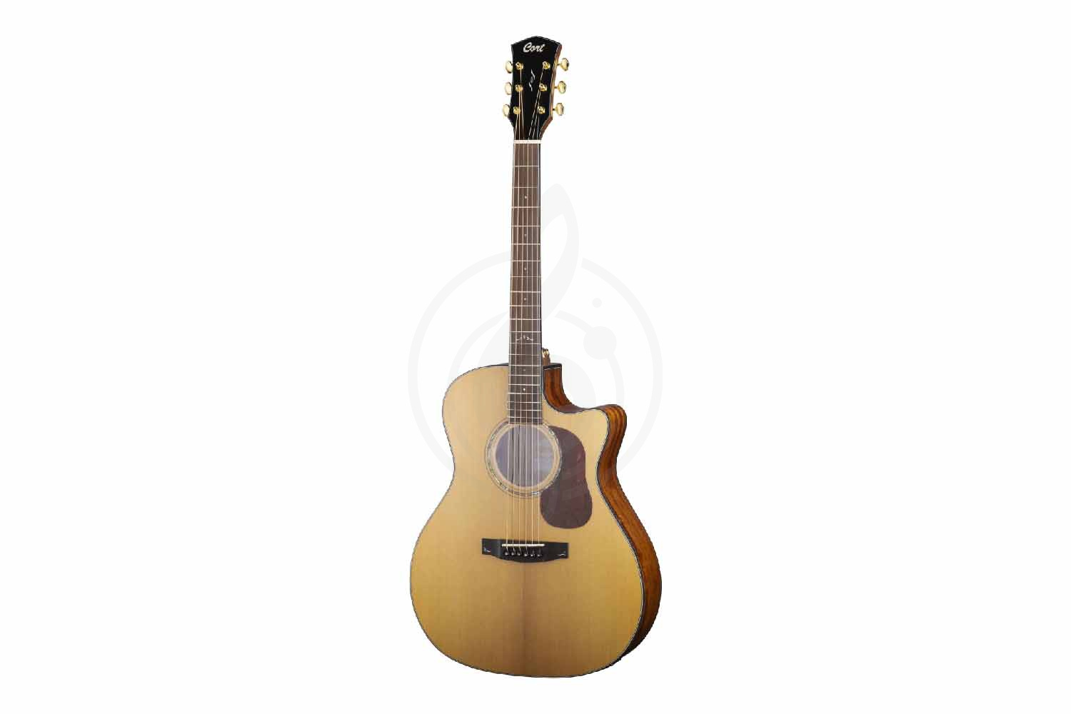 Электроакустическая гитара Cort Gold-A6-WCASE-NAT Gold Series - Электроакустическая гитара, Cort Gold-A6-WCASE-NAT Gold Series в магазине Доминанта мьюзик - фото 2