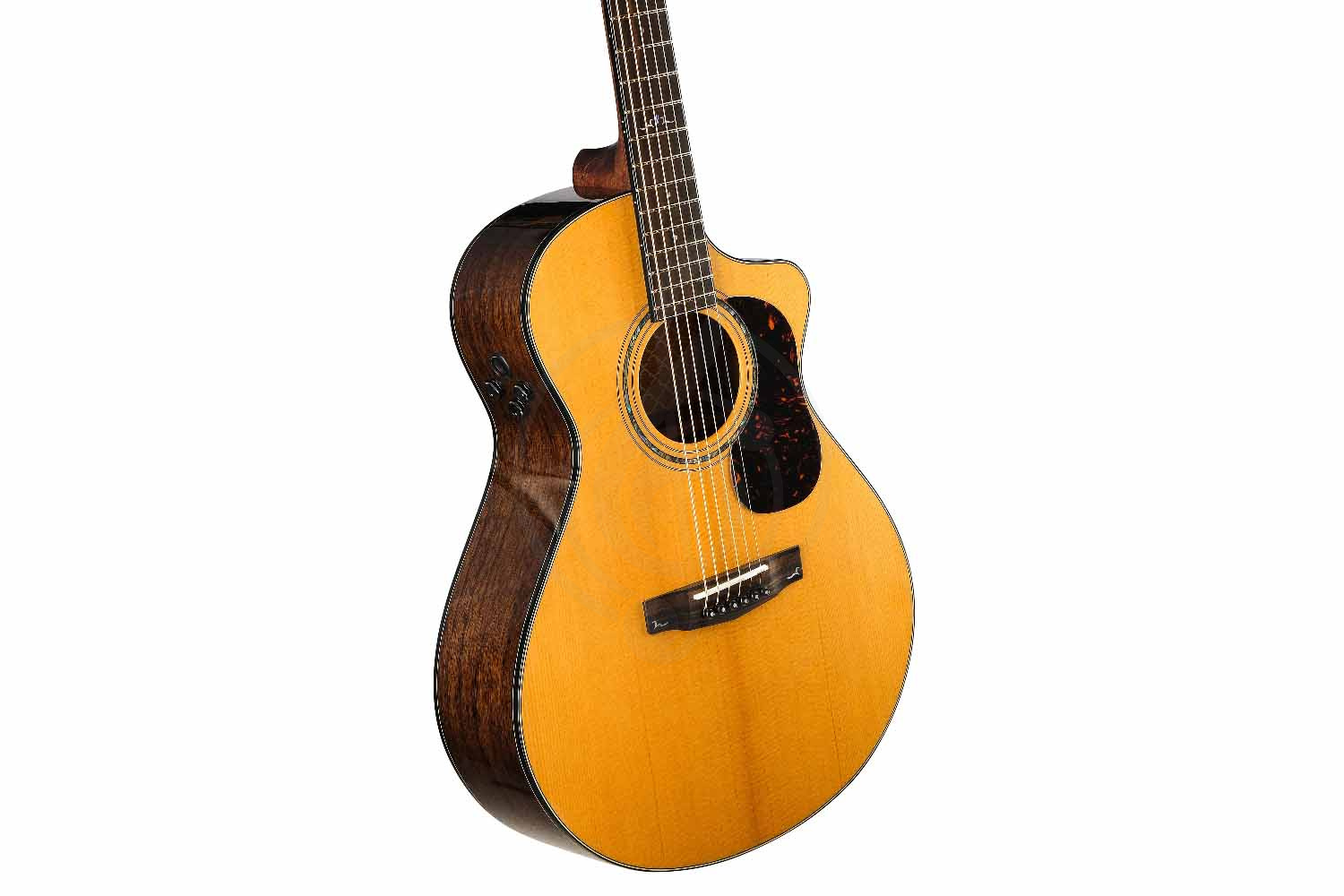 Электроакустическая гитара Cort Gold-MC6-Ovangkol-WCASE-NAT Gold Series - Электроакустическая гитара, Cort Gold-MC6-Ovangkol-WCASE-NAT Gold Series в магазине Доминанта мьюзик - фото 10