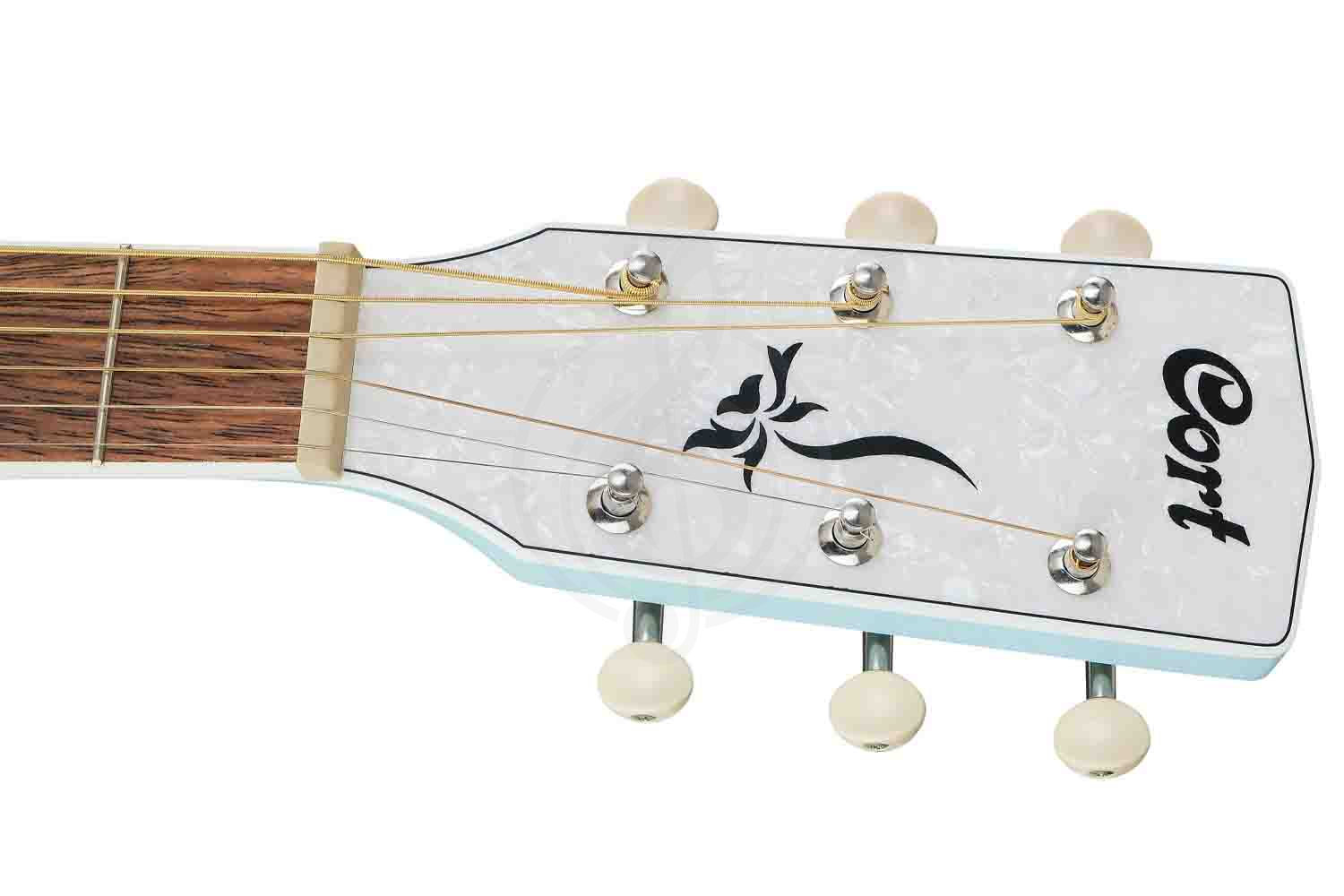 Электроакустическая гитара Cort Jade-Classic-SKOP Jade Series - Электроакустическая гитара, голубая, Cort Jade-Classic-SKOP в магазине DominantaMusic - фото 8