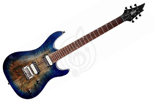 Электрогитара Stratocaster Cort KX300-WBAG-OPCB KX Series - Электрогитара, синий санберст, с чехлом, Cort KX300-WBAG-OPCB в магазине DominantaMusic - фото 1