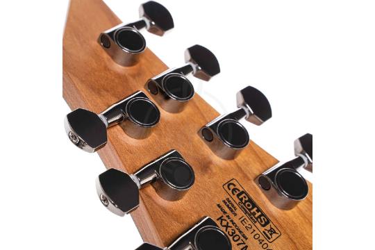 Электрогитара Superstrat Cort KX307MS-OPBK KX Series - Электрогитара 7-струнная, мультимензурная, черная, Cort KX307MS-OPBK в магазине Доминанта мьюзик - фото 10