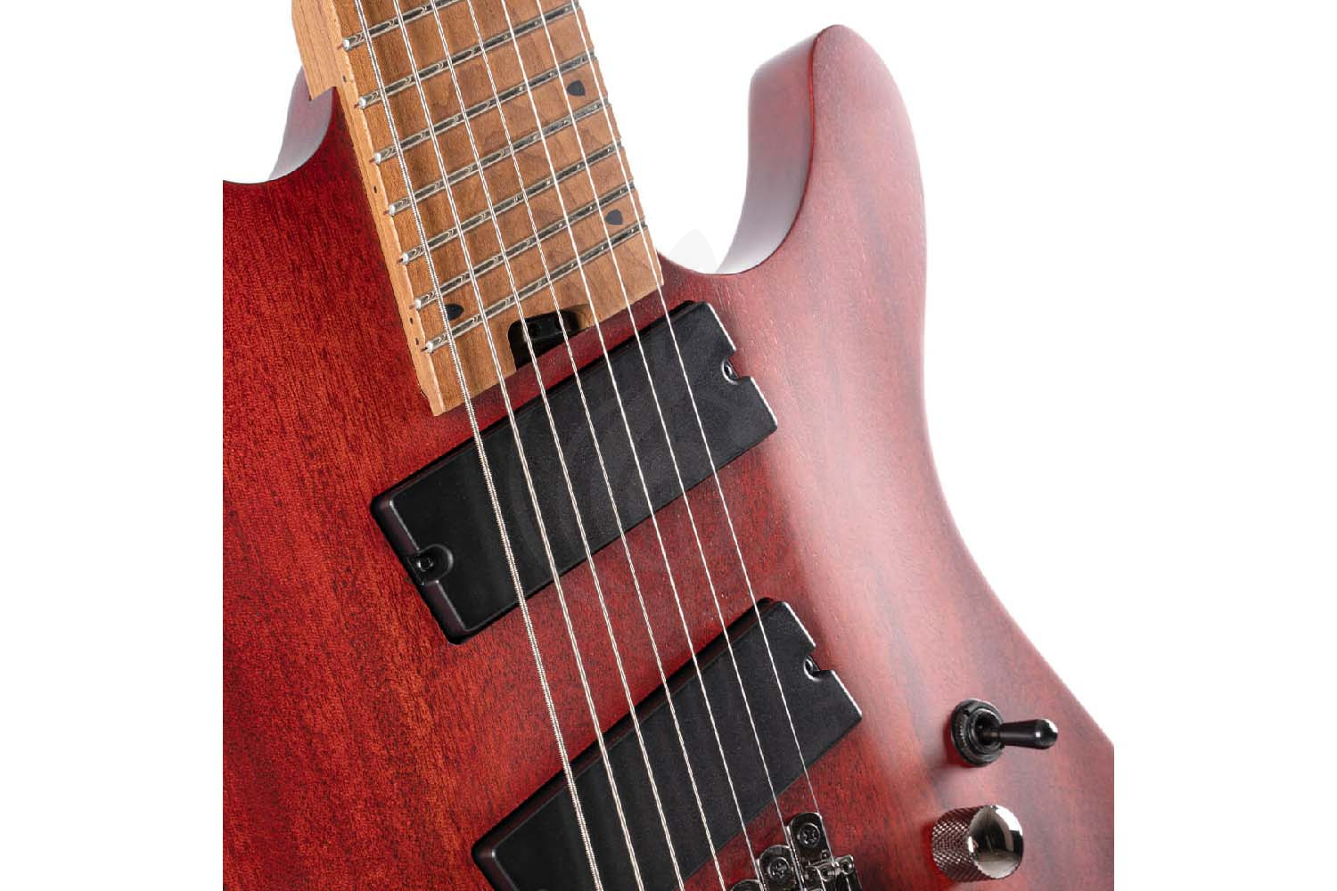 Электрогитара Superstrat Cort KX307MS-OPM KX Series - Электрогитара 7-струнная, мультимензурная, цвет натуральный, Cort KX307MS-OPM в магазине Доминанта мьюзик - фото 7