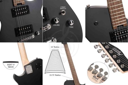Cort MBM-2H-SBLK META Series - Электрогитара - фото 4 Электрогитара Telecaster Cort MBM-2H-SBLK META Series - Электрогитара, MBM-2H-SBLK в магазине DominantaMusic - фото 4
