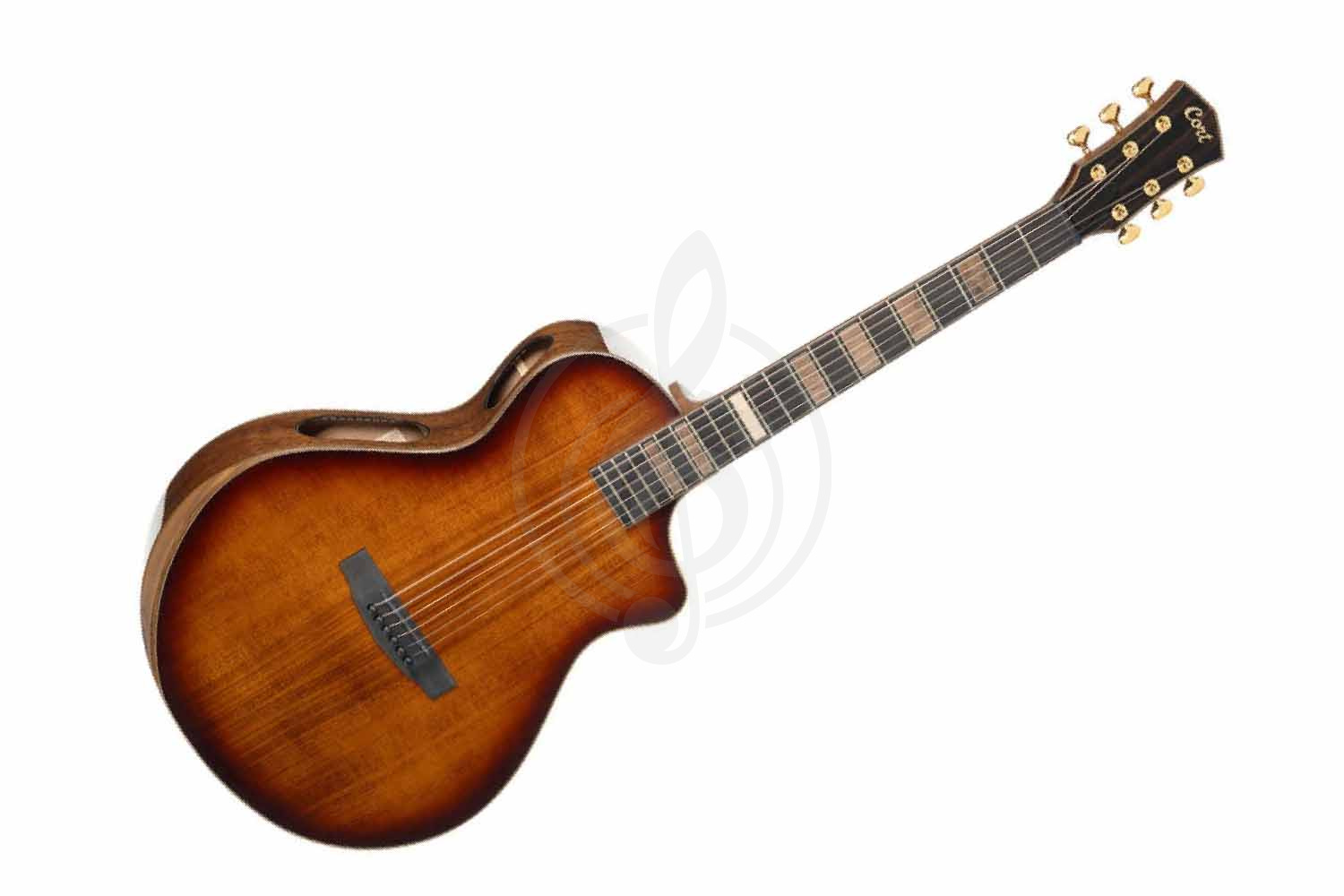 Электроакустическая гитара Cort Modern-Burst-WCASE-TSB Masterpiece Series - Электроакустическая гитара, Cort Modern-Burst-WCASE-TSB Masterpiece Series в магазине Доминанта мьюзик - фото 1