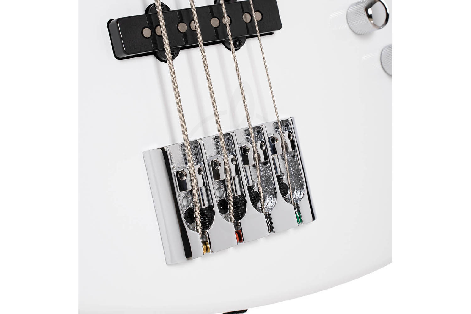 Бас-гитара Cort NJS4-WHT Elrick NJS Series - Бас-гитара, Cort NJS4-WHT Elrick NJS Series в магазине Доминанта мьюзик - фото 2