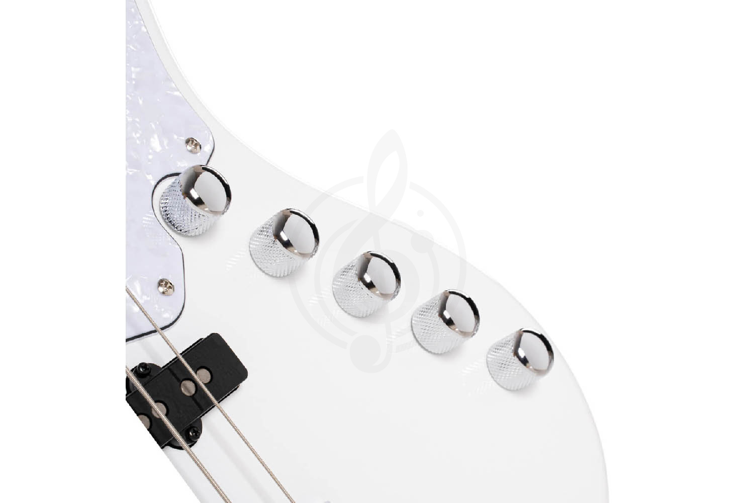 Бас-гитара Cort NJS4-WHT Elrick NJS Series - Бас-гитара, Cort NJS4-WHT Elrick NJS Series в магазине Доминанта мьюзик - фото 3