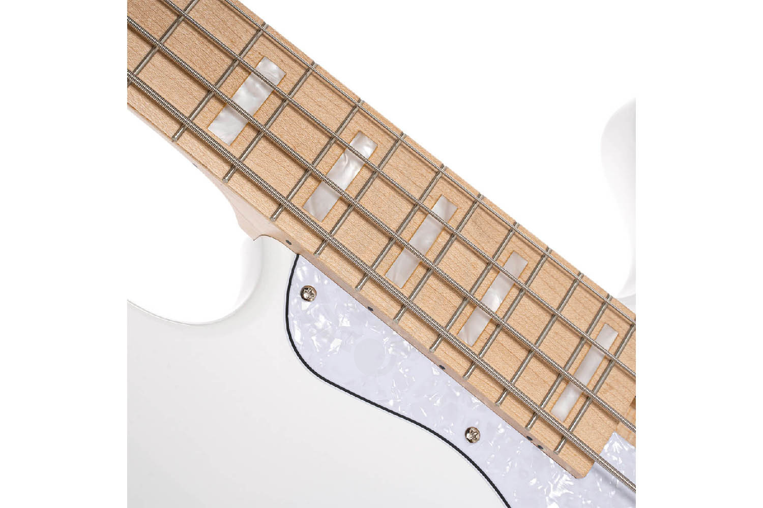 Бас-гитара Cort NJS4-WHT Elrick NJS Series - Бас-гитара, Cort NJS4-WHT Elrick NJS Series в магазине Доминанта мьюзик - фото 4