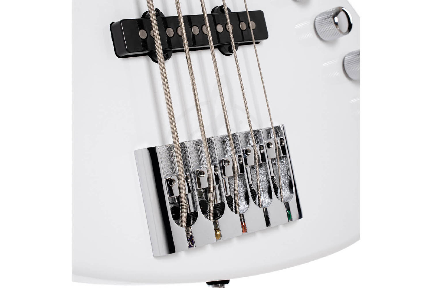 Бас-гитара Cort NJS5-WHT Elrick NJS Series - Бас-гитара, Cort NJS5-WHT Elrick NJS Series в магазине Доминанта мьюзик - фото 2