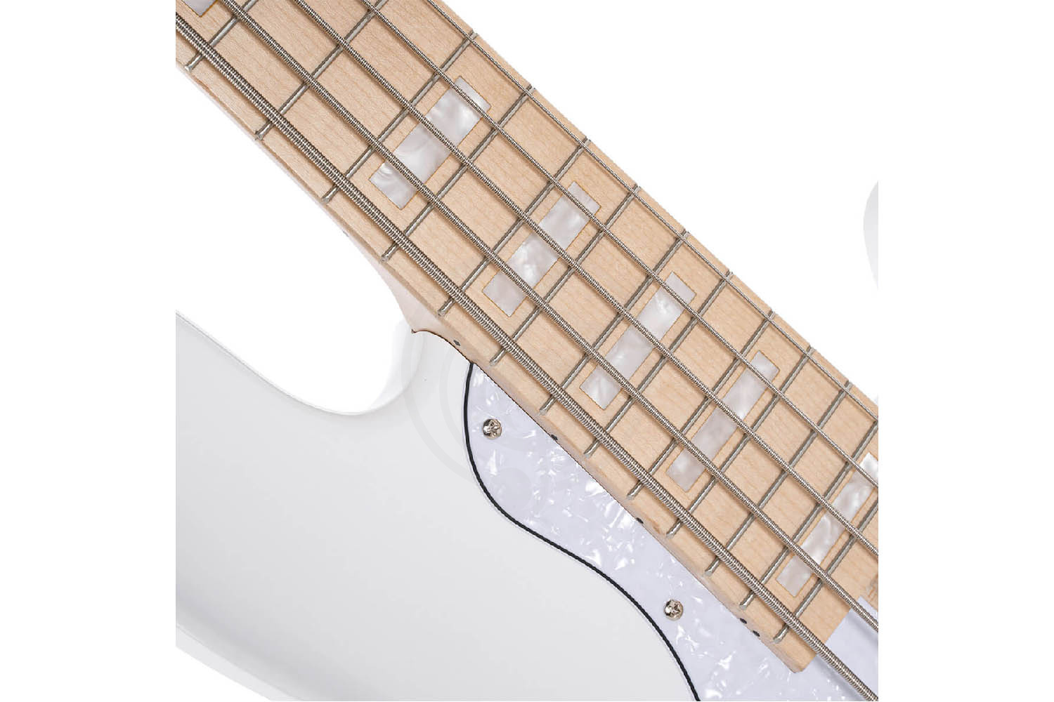 Бас-гитара Cort NJS5-WHT Elrick NJS Series - Бас-гитара, Cort NJS5-WHT Elrick NJS Series в магазине Доминанта мьюзик - фото 4