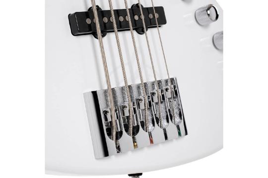 Бас-гитара Cort NJS5-WHT Elrick NJS Series - Бас-гитара, Cort NJS5-WHT Elrick NJS Series в магазине Доминанта мьюзик - фото 2