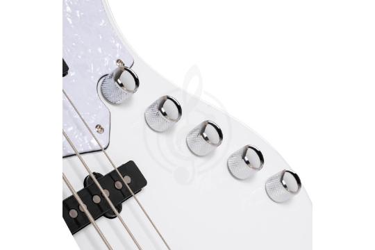 Бас-гитара Cort NJS5-WHT Elrick NJS Series - Бас-гитара, Cort NJS5-WHT Elrick NJS Series в магазине Доминанта мьюзик - фото 3