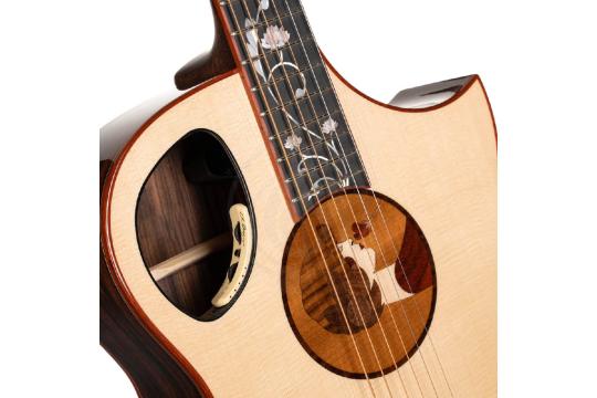 Электроакустическая гитара Cort Roselyn-Redux-WCASE-NAT Masterpiece Series - Электроакустическая гитара, Cort Roselyn-Redux-WCASE-NAT Masterpiece Series в магазине Доминанта мьюзик - фото 5