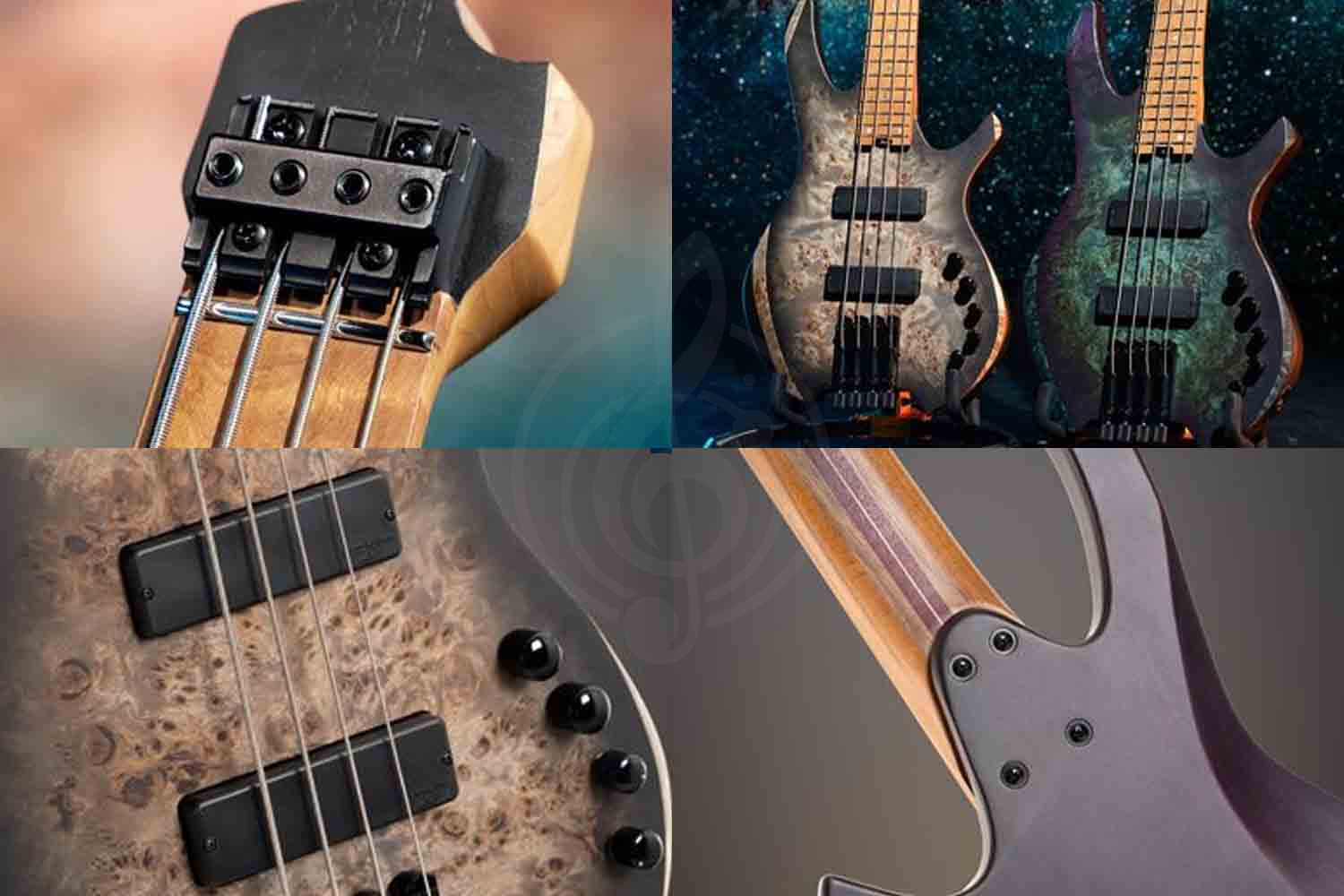 Бас-гитара Cort Space4-WBAG-SDB Artisan Series - Бас-гитара,  Space4-WBAG-SDB в магазине DominantaMusic - фото 9
