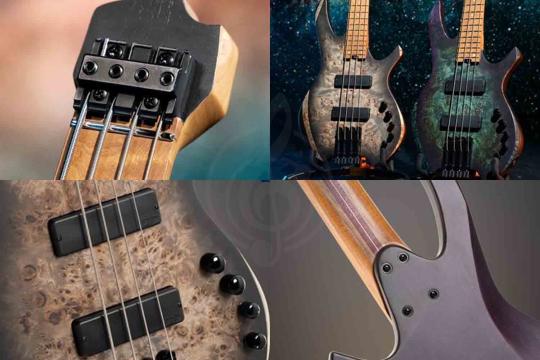 Бас-гитара Cort Space4-WBAG-SDB Artisan Series - Бас-гитара, Cort Space4-WBAG-SDB в магазине DominantaMusic - фото 9