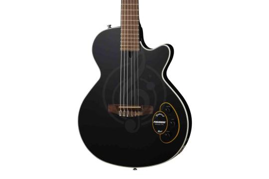 Классическая гитара 4/4 Cort Sunset-Nylectric-BK-WBAG Sunset Series - Электрогитара, нейлоновые струны, черная, с чехлом,  Sunset-Nylectric-BK-WBAG в магазине DominantaMusic - фото 8