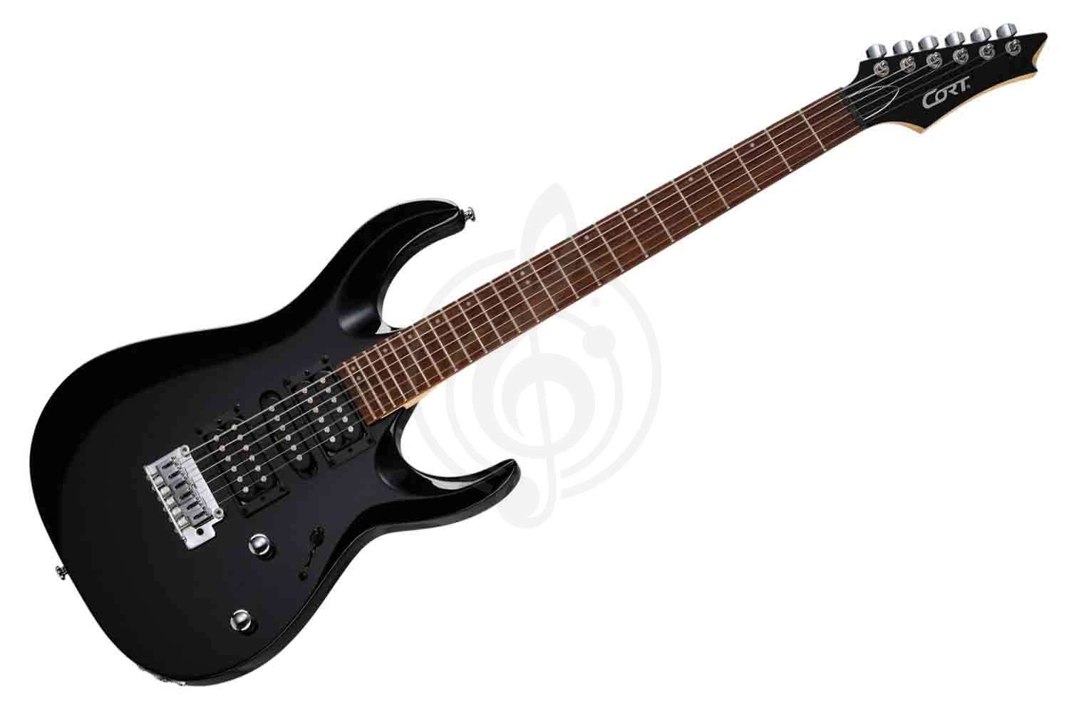 Электрогитара Superstrat Cort X200-BK X Series - Электрогитара,  X200-BK в магазине DominantaMusic - фото 1