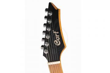 Электрогитара Superstrat Cort X700-Mutility-BKS X Series - Электрогитара, мультимензурная, черная, с чехлом, Cort X700-Mutility-BKS в магазине DominantaMusic - фото 2