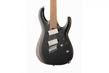 Электрогитара Superstrat Cort X700-Mutility-BKS X Series - Электрогитара, мультимензурная, черная, с чехлом,  X700-Mutility-BKS в магазине DominantaMusic - фото 6