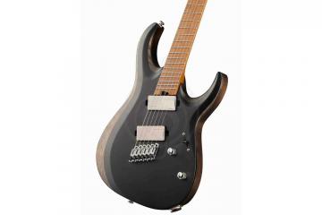 Электрогитара Superstrat Cort X700-Mutility-BKS X Series - Электрогитара, мультимензурная, черная, с чехлом,  X700-Mutility-BKS в магазине DominantaMusic - фото 10