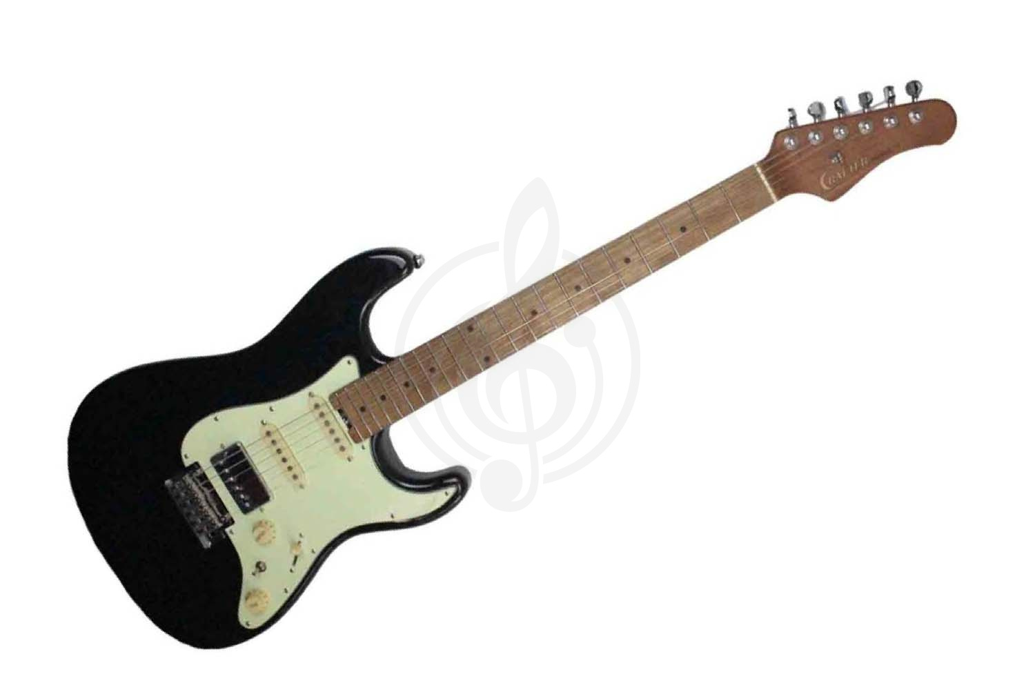 Электрогитара Stratocaster CRAFTER Charlotte S VVS MP Cosmic Black - Электрогитара, Crafter Charlotte S VVS MP Cosmic Black в магазине DominantaMusic - фото 1