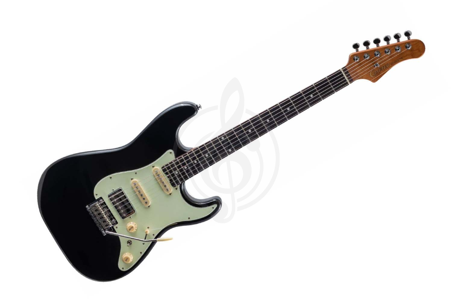 Электрогитара Stratocaster CRAFTER Charlotte S VVS RS Cosmic Black - Электрогитара, Crafter Charlotte S VVS RS Cosmic Black в магазине DominantaMusic - фото 1