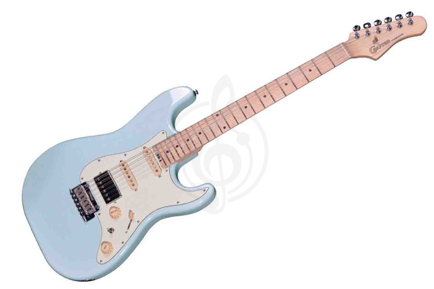 Электрогитара Stratocaster CRAFTER Charlotte (Silhouette) VVS MP Day Blue - Электрогитара, Crafter Charlotte (Silhouette) VVS MP Day Blue в магазине DominantaMusic - фото 1