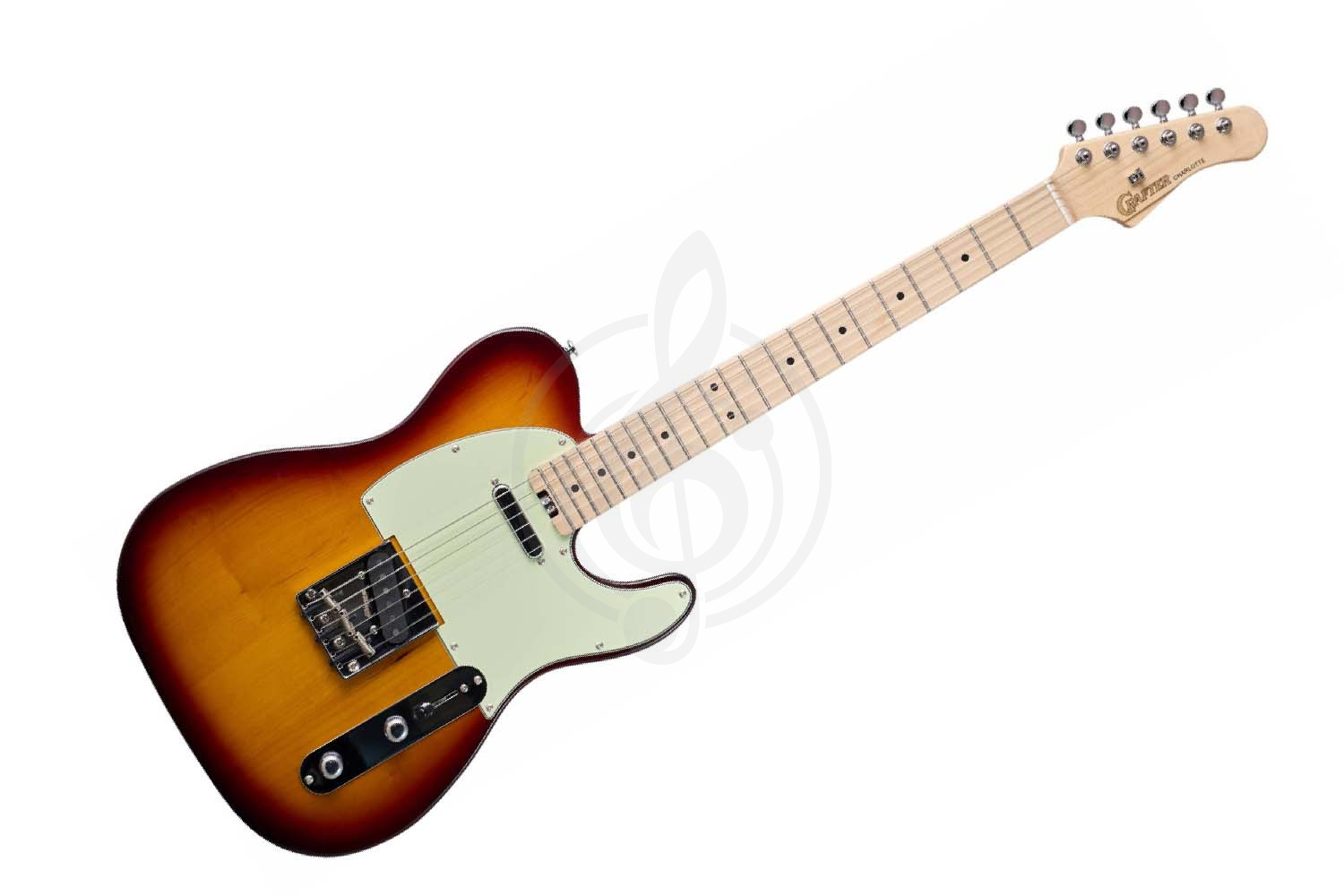 Электрогитара Telecaster CRAFTER Charlotte T MP Tobacco Sunburst - Электрогитара, Crafter Charlotte T MP Tobacco Sunburst в магазине DominantaMusic - фото 1