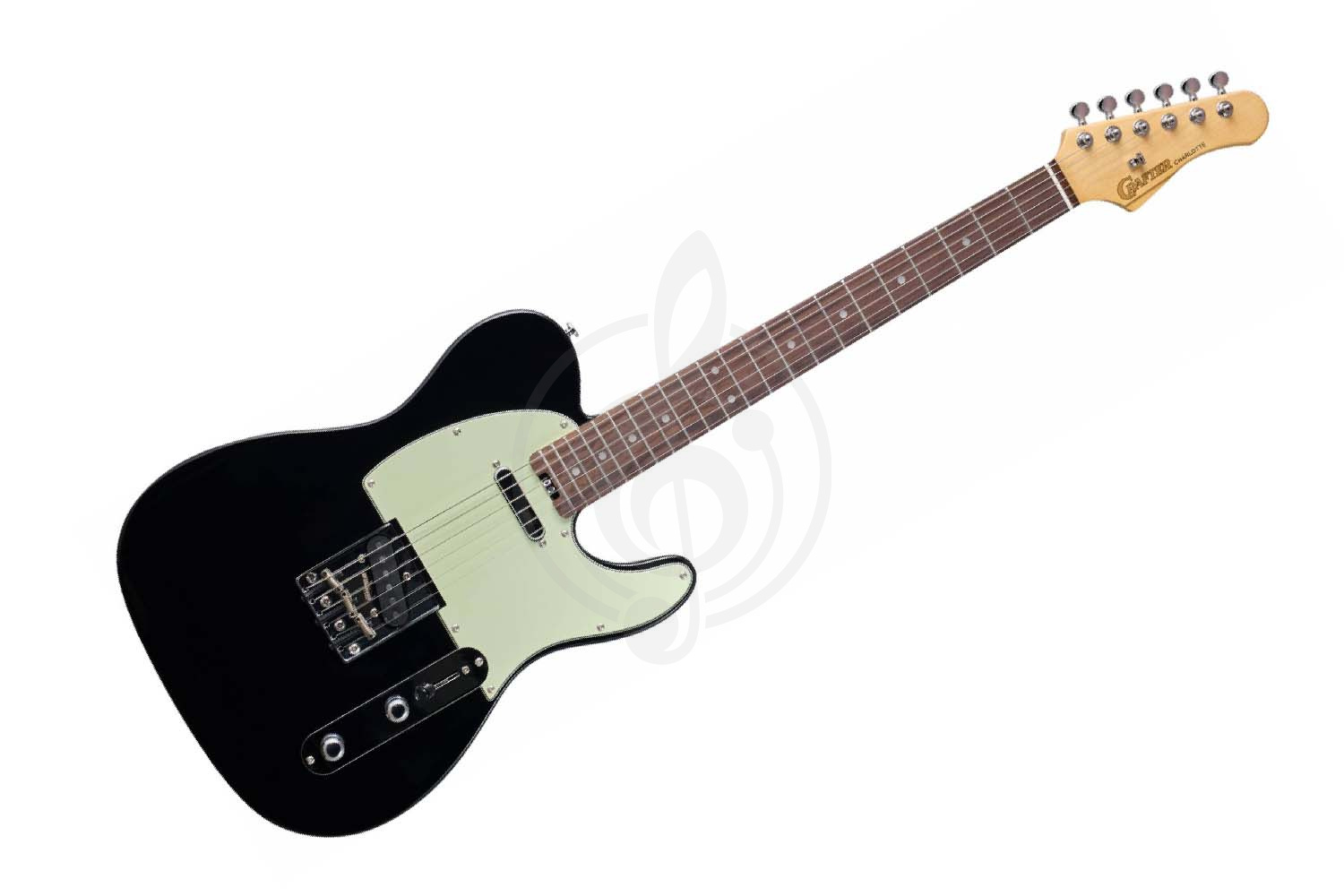 Электрогитара Telecaster CRAFTER Charlotte T RS Cosmic Black - Электрогитара, Crafter Charlotte T RS Cosmic Black в магазине DominantaMusic - фото 1