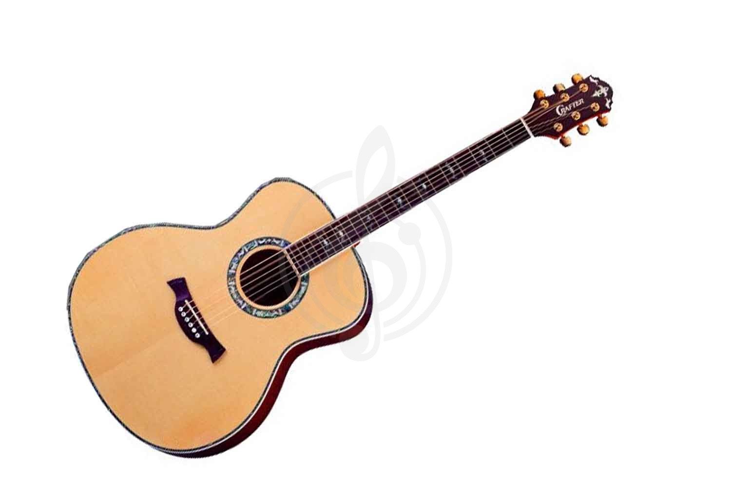 Акустическая гитара Акустические гитары Crafter CRAFTER GA-30 N + Кейс - Акустическая гитара шестиструнная Крафтер GA-30/N - фото 1