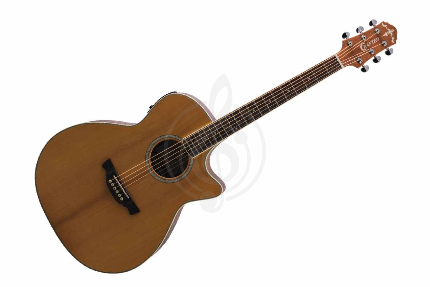 Электроакустическая гитара CRAFTER GAE-7/NC VVS - Гитара электроакустическая,  GAE-7/NC VVS в магазине DominantaMusic - фото 1