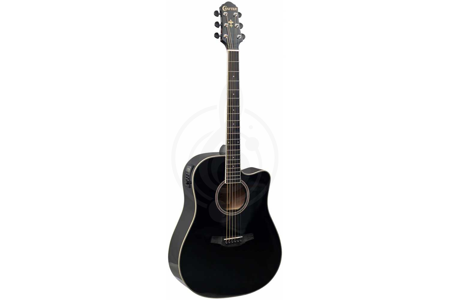 Электроакустическая гитара CRAFTER HD-250 CE/BK - Гитара электроакустическая,  HD-250 CE/BK в магазине DominantaMusic - фото 4