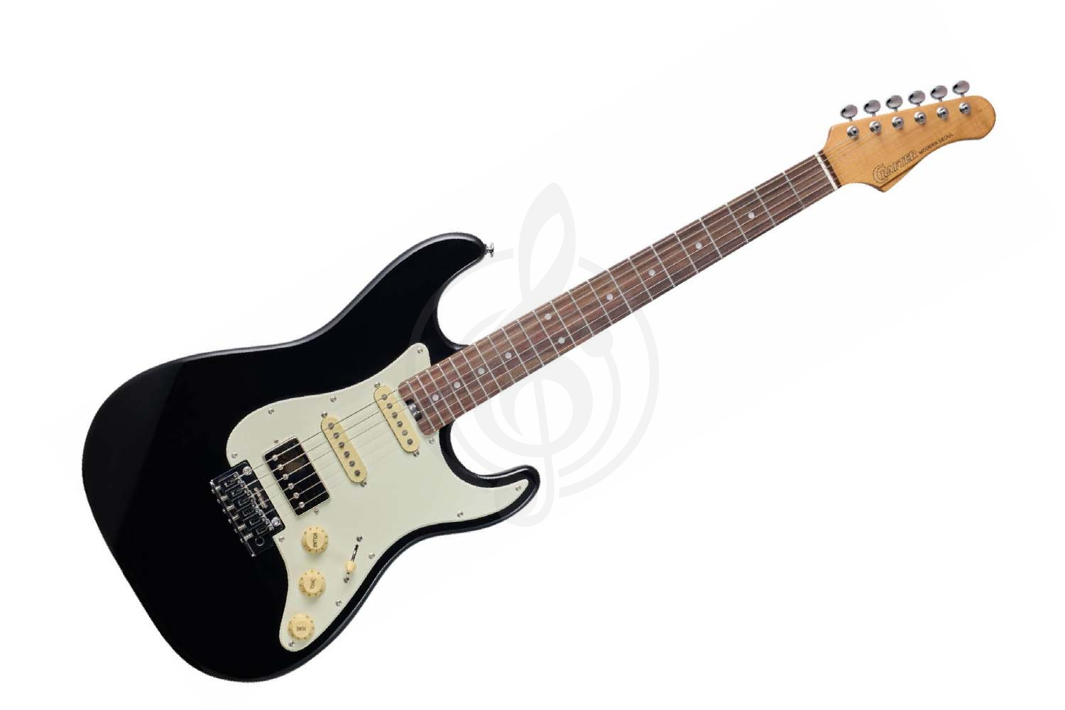 Электрогитара Stratocaster CRAFTER Modern Seoul II S VVS RS Cosmic Black - Электрогитара, Crafter Modern Seoul II S VVS RS Cosmic Black в магазине DominantaMusic - фото 1