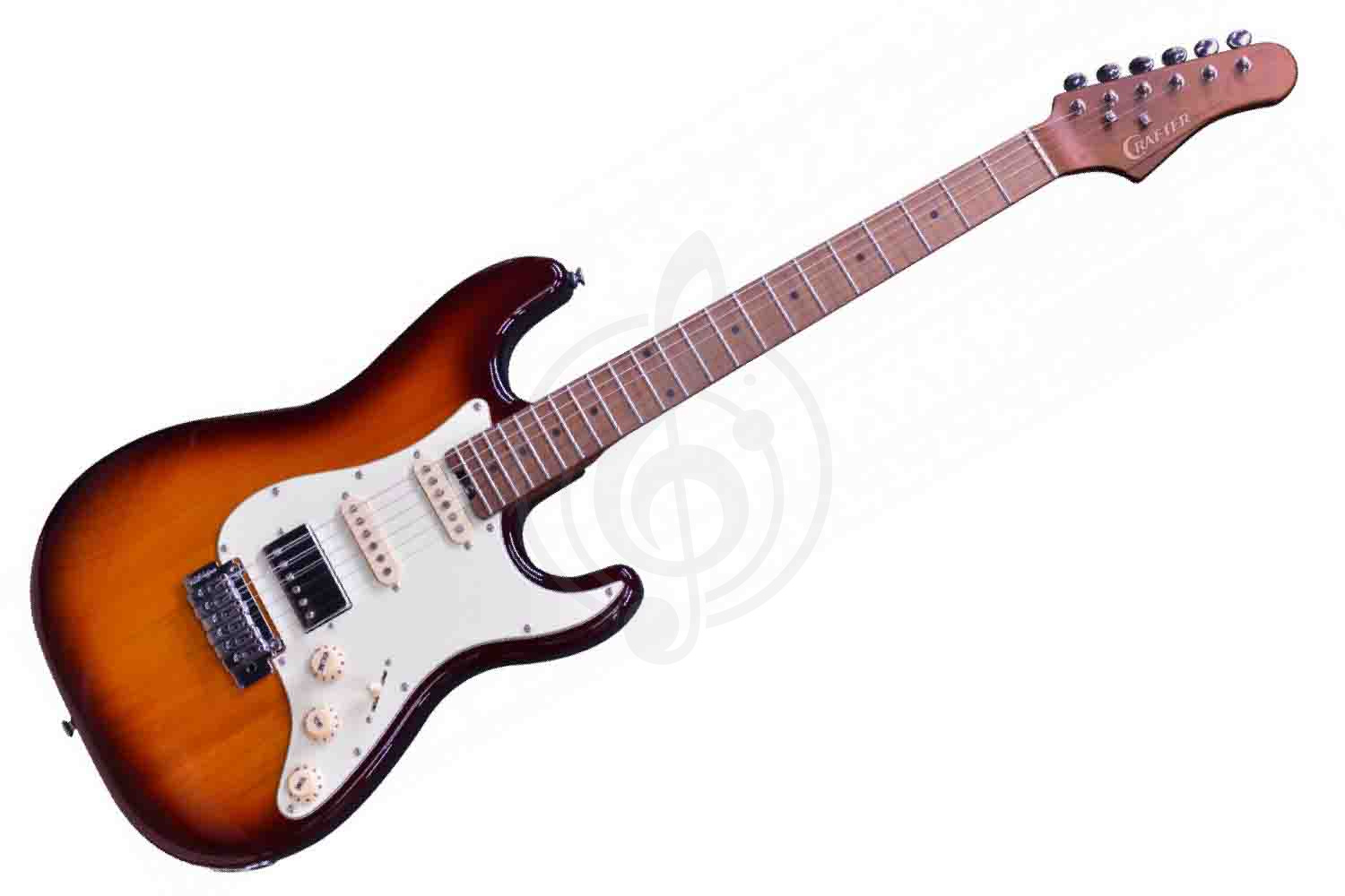 Электрогитара Stratocaster CRAFTER  Modern Seoul VVS MP Tobacco Sunburst - Электрогитара, Crafter Modern Seoul VVS MP Tobacco Sunburs в магазине DominantaMusic - фото 1