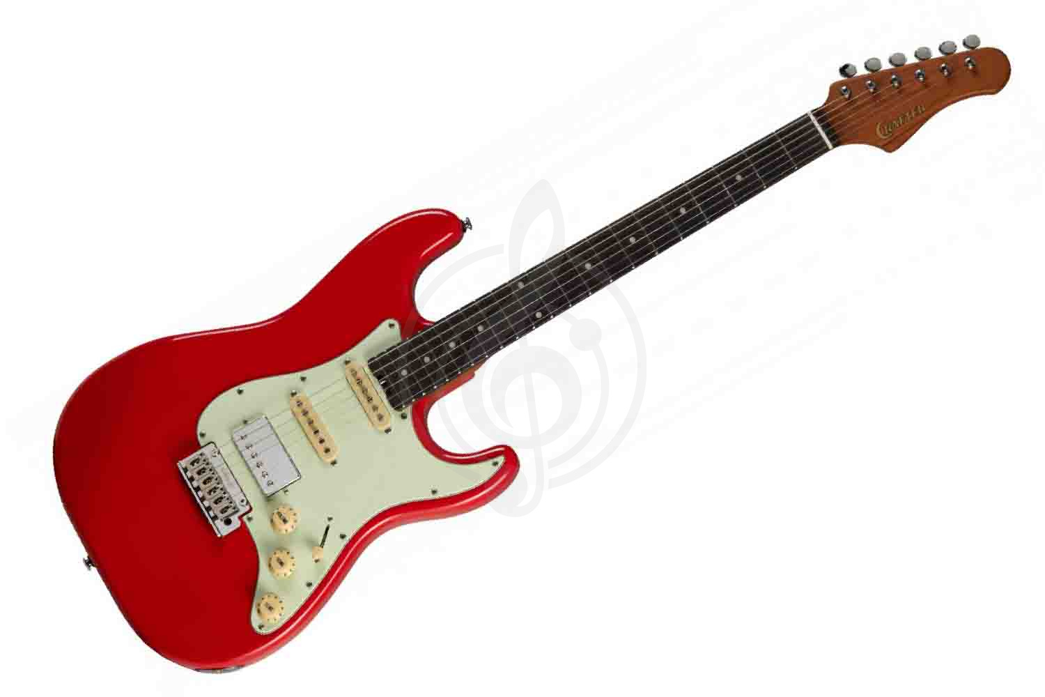 Электрогитара Stratocaster CRAFTER Modern Seoul VVS RS Vintage Red - Электрогитара, Crafter Modern Seoul VVS RS Vintage Red в магазине DominantaMusic - фото 1