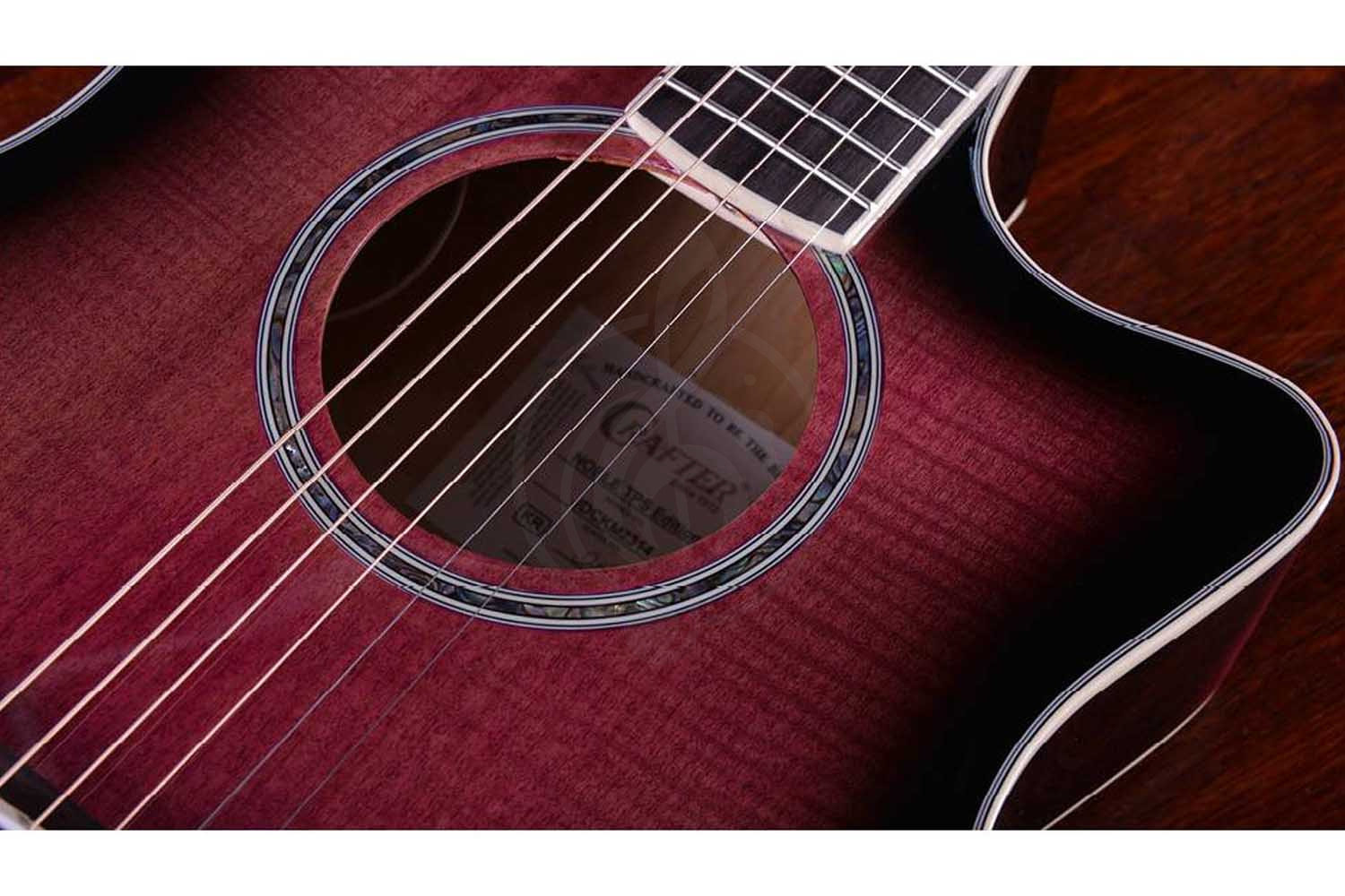 CRAFTER NOBLE TPS Edition - Гитара электроакустическая - фото 6 Электроакустическая гитара CRAFTER NOBLE TPS Edition - Гитара электроакустическая, NOBLE TPS Edition в магазине DominantaMusic - фото 6