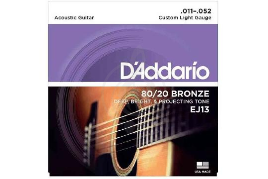 Изображение Струны для гитар D'Addario EJ13