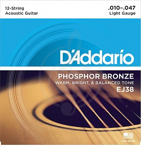 Изображение Струны для гитар D'Addario EJ38