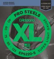 Изображение D'Addario EPS220-5 - струны для 5-стр. БАС-гит, Long, 40-125