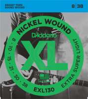 Изображение D'Addario EXL130 Струны для электрогитары 8-38