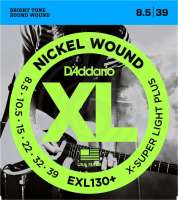 Изображение D'Addario EXL130+ Струны для электрогитары 8,5-39